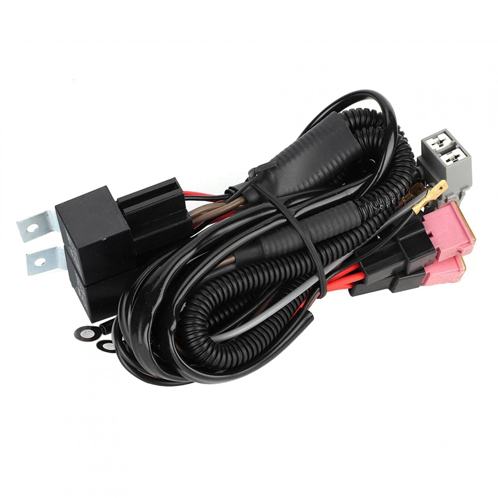 Faisceau Relais Phare H1 H7 140W Faisceau De Relais Pour Phares Halogènes H1 /H7 140W - Câblage ABS, Relais 40A Étanche IP46 Faisceau Relais Phare H1 H7 140W Faisceau De Relais Pour Phares Halogènes H1 /H7 140W - Câblage ABS, Relais 40A Étanche IP46
