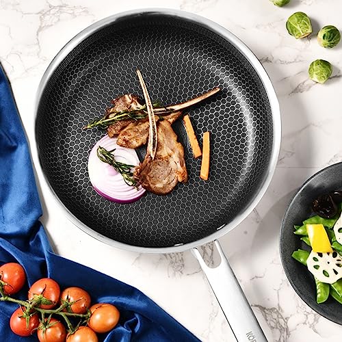 Wok de Acero al Carbono 26 cm para Todo Tipo de Cocina miniatura 2