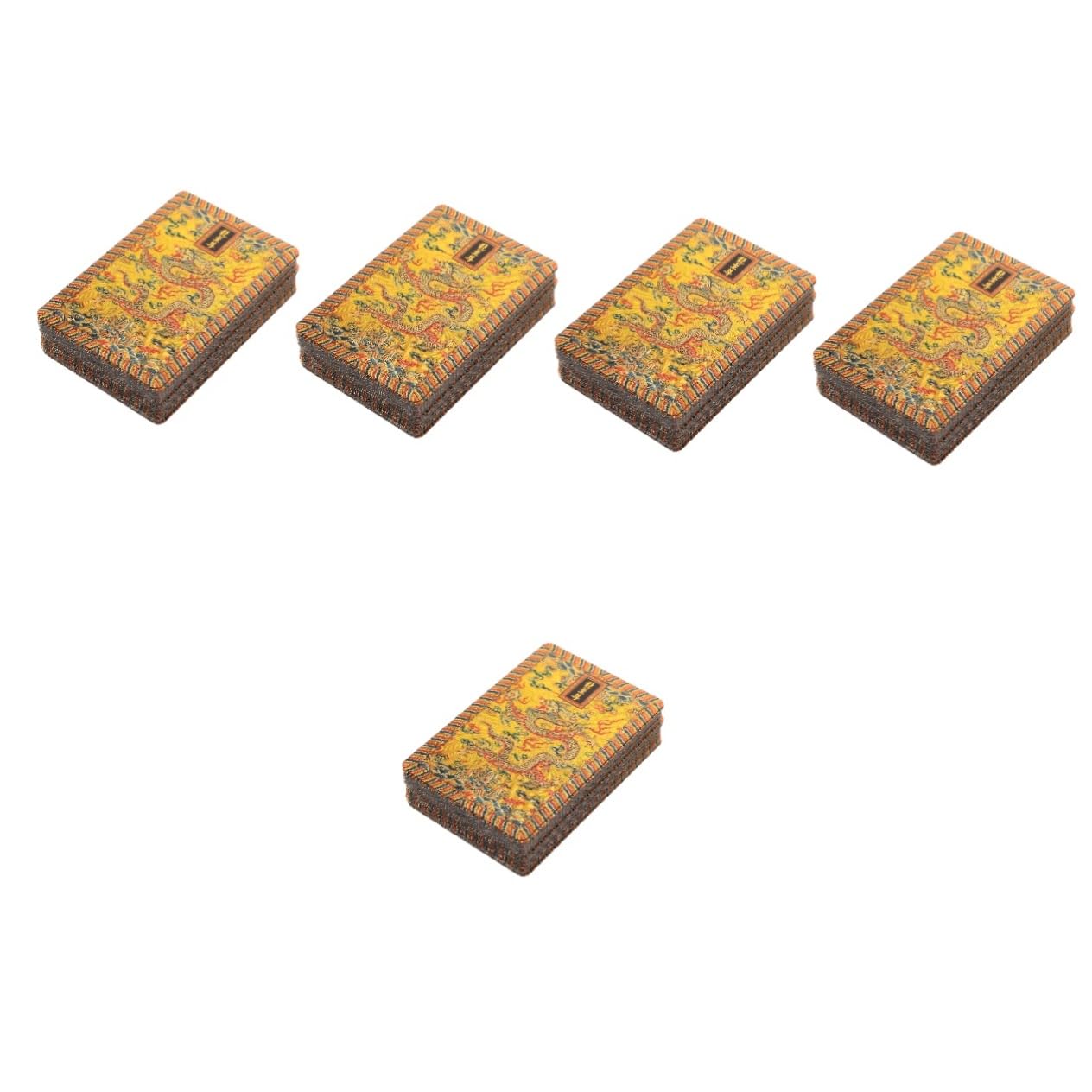 TOYANDONA 5confezioni Carte Da Poker Con Design Elegante Per Feste e Giochi Di Famiglia Gioco Interattivo Per Serate Di Divertimento
