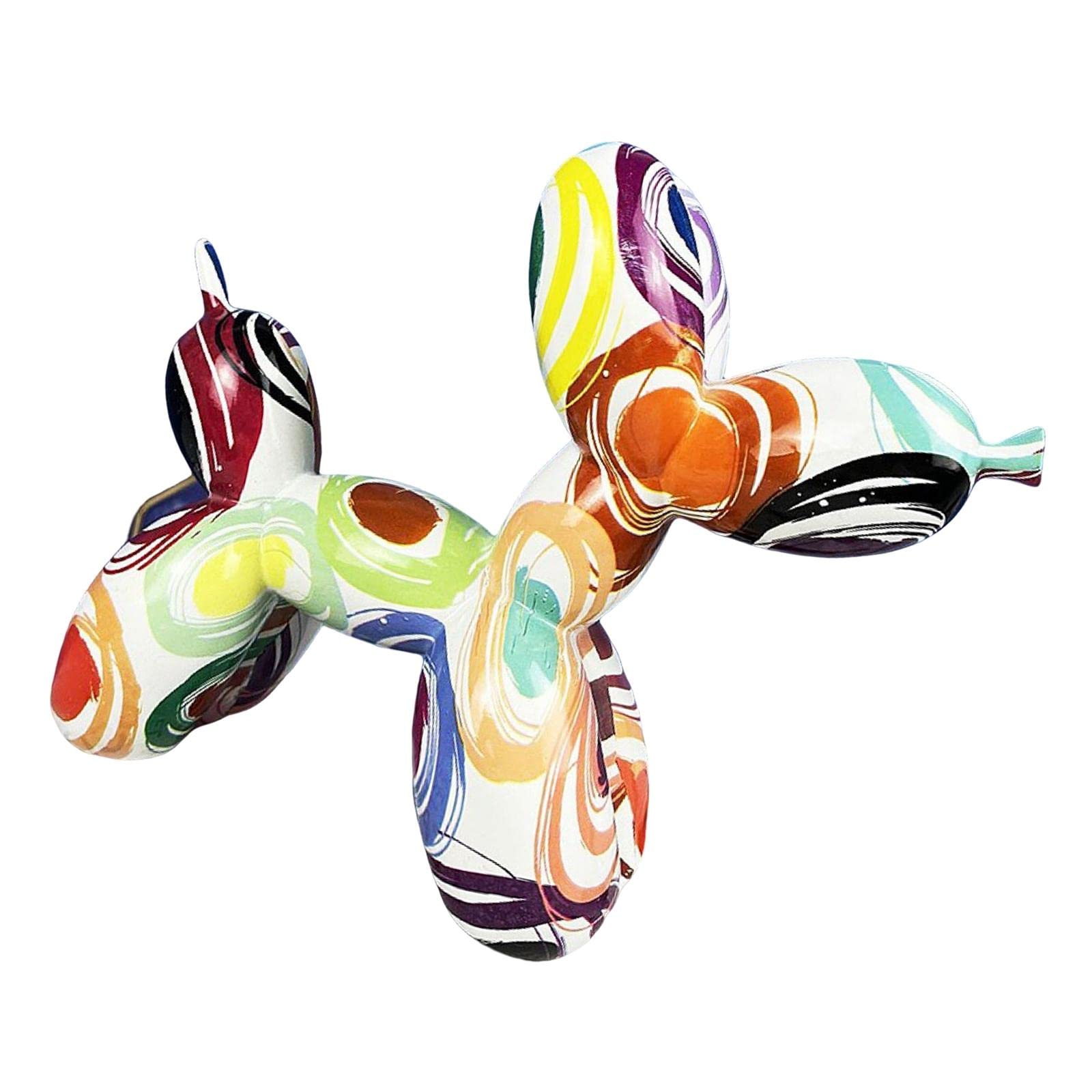 Fashion My Day® Scrawl Balloon Dog Sculpture Animal Statue Art Crafts for Home Kids Room C Home and Garden | Home Decor | Figurines| Figurine