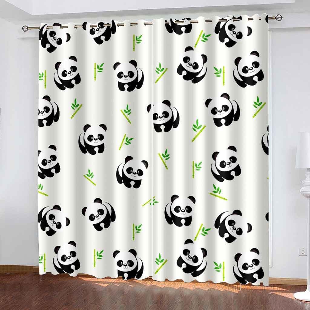 Cortinas Opacas para Ventanas Infantiles Animal Cortinas Opacas para Ventanas Infantiles 3D Patrón Cortinas Salon Dormitorio Moderno Reduccion Ruido Cortinas -2416891386572120