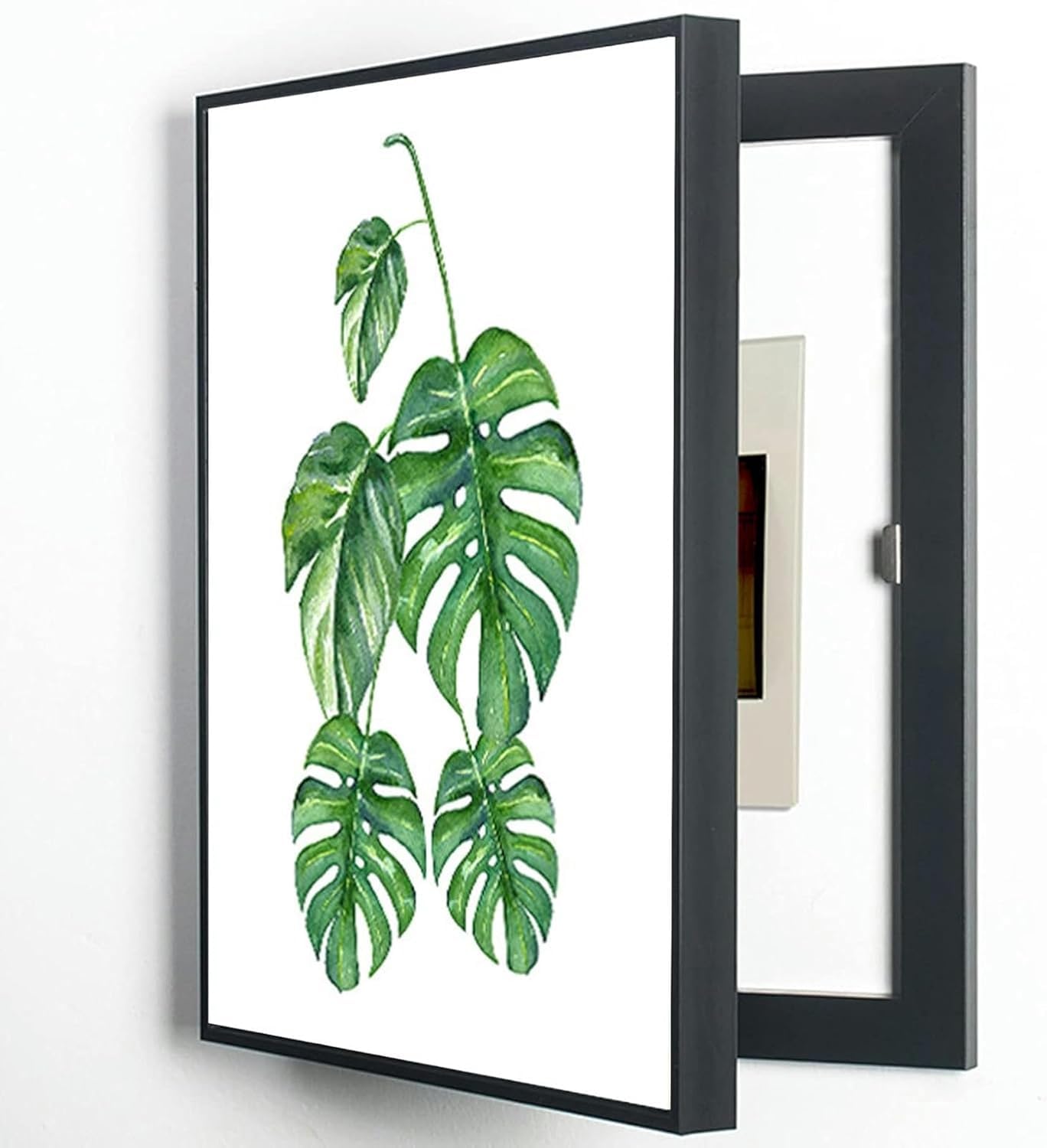 Panel de disyuntores: cubierta eléctrica montada en la pared for caja de distribución, sección vertical perforada, pinturas ocultas for restaurante(N)