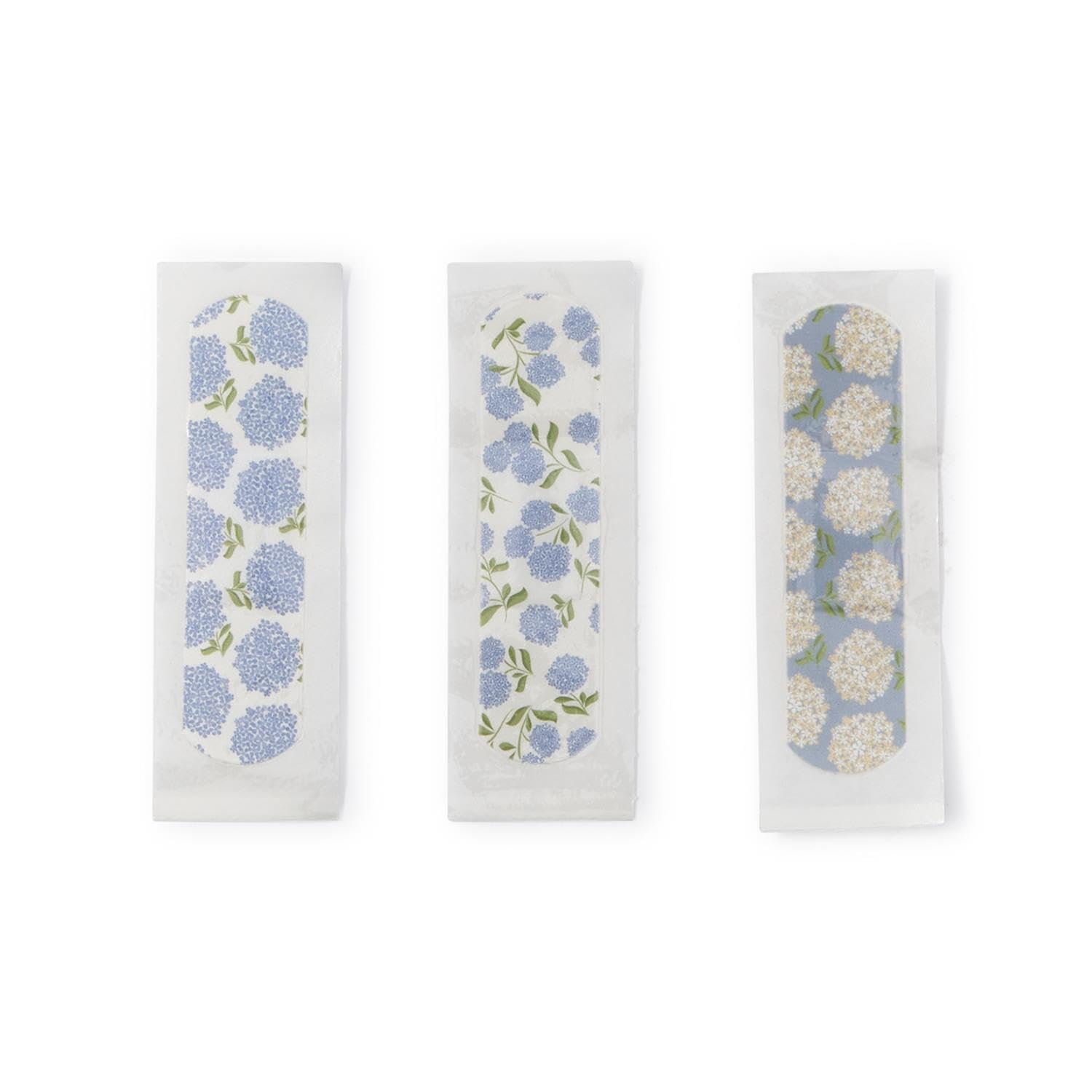 Hydrangea 30 Pc Bandages in Gift Box Includes 3 Colorations/Patterns - Plastic — Amazon image 2