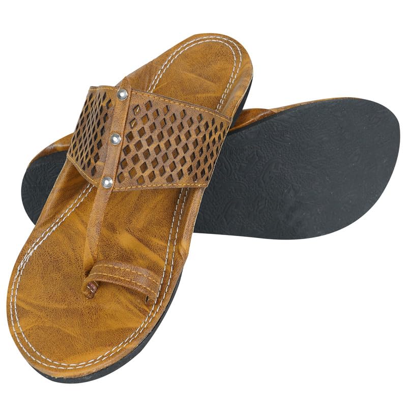 Image of DFR Ethnic Rajasthani Slippers for Men