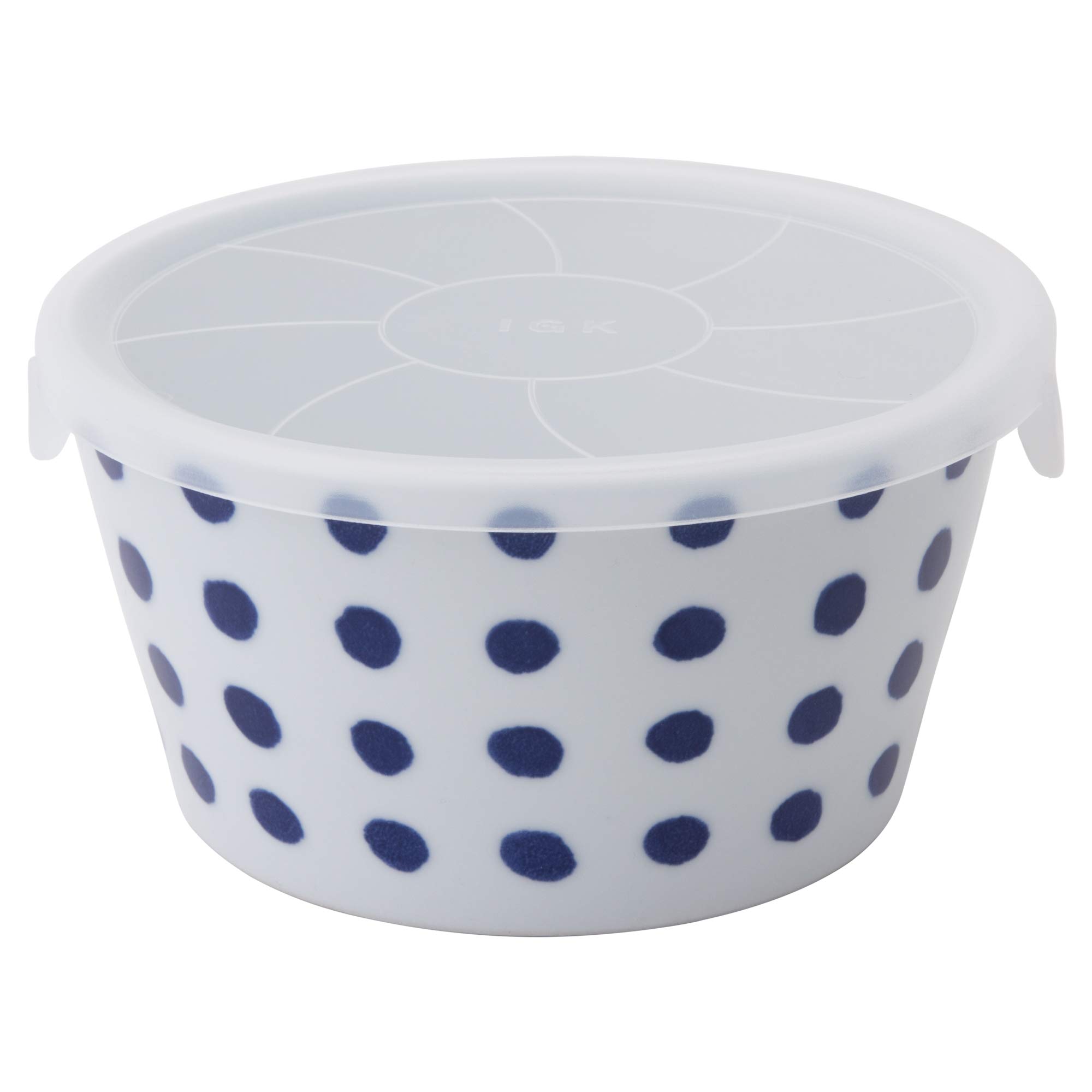 SAIKAITOKI MAMESHIBORI DOT NON WRAP BOWL LARGE