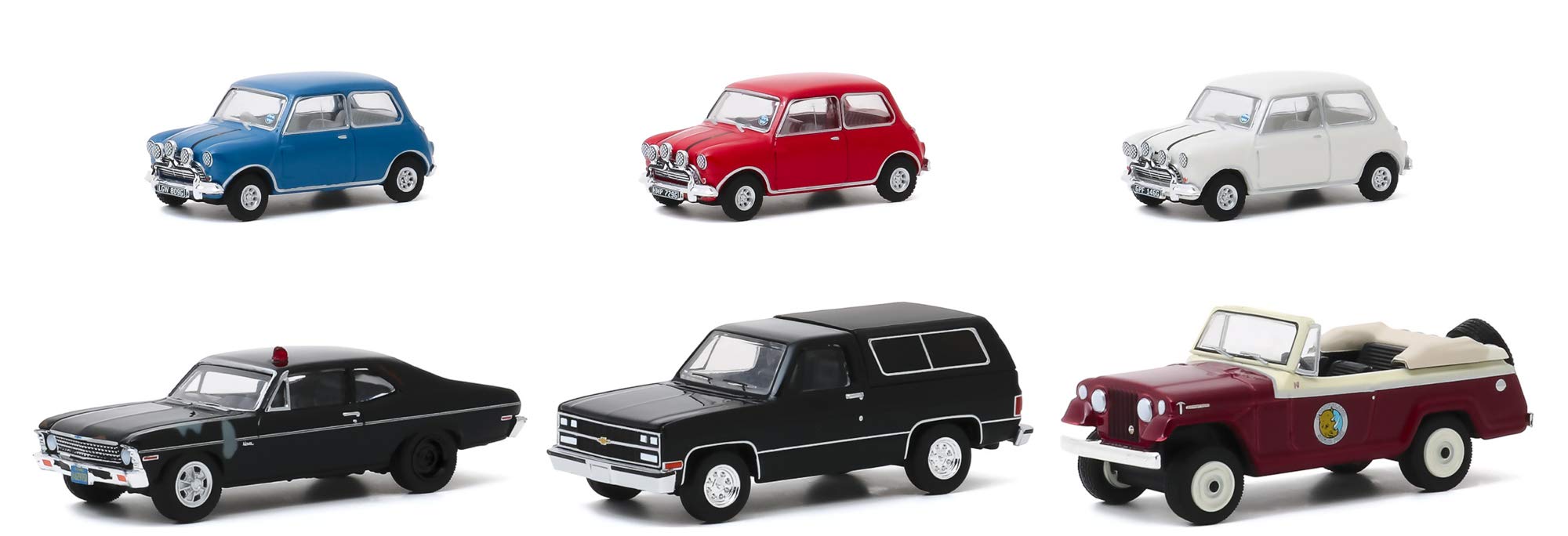 Amazon.co.jp: グリーンライト 1/64 Hollywood シリーズ28 1BOX 6台入