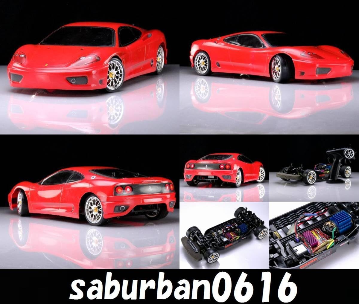 Amazon | RC0101 TT01 フェラーリ 360 モデナ チャレンジ タミヤ 1/10 