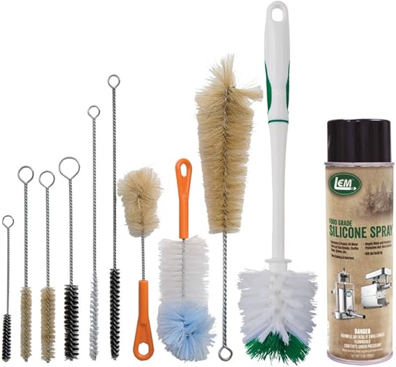 LEM Products Meat Grinder Cleaning Kit, includes Brushes