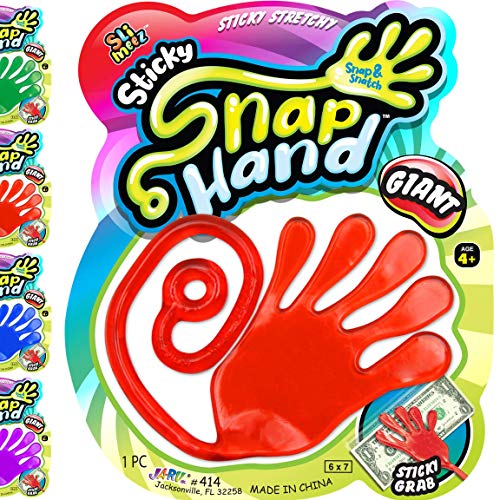 Fun a Ton Giant Sticky Hands for Kids (1 Pack) Jumbo Sticky Hand N-414-1