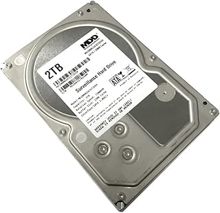 MaxDigitalData 2TB 32MB Cache 7200PM SATA 3.0Gb/s 3.5in Internal Surveillance CCTV DVR Hard Drive (MD2000GSA3272DVR) - w/ 2 Year Warranty, Mechanical Hard Disk