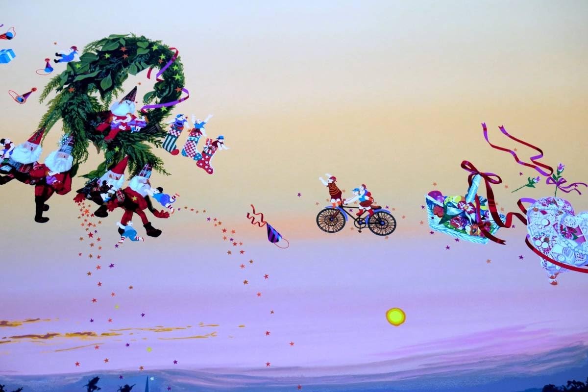 Amazon.co.jp: 真作 ヒロヤマガタ ラブレター シルクスクリーン 山形