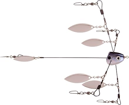 Strike King Tour Grade Titanium Umbrella Rig Blue Gizzard, one Size TGTRSHW-583