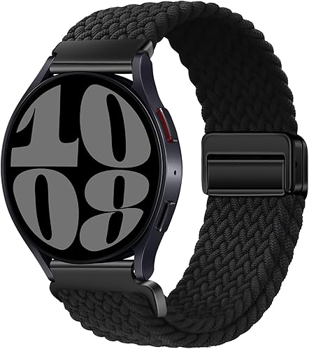 Vista 28 de Correa magnética de 20 mm compatible con Samsung Galaxy Watch 4 5 6 7 de 40 mm, 44 mm/Watch 4 6 Classic de 42 mm, 46 mm, 43 mm, 47 mm/Watch 5 Pro