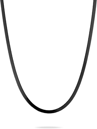 Liebeskind Berlin Collana A Serpente Morbida In Acciaio Inox, 39 Cm, Con Chiusura A Moschettone, Gioiello Minimal E Senza Tempo Per Donna