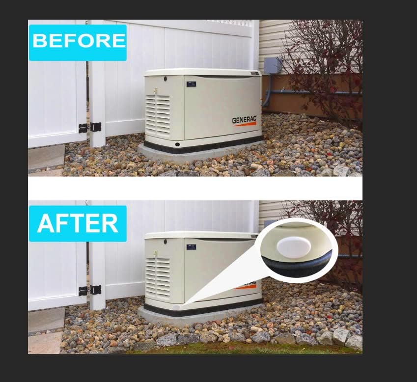 Miniatura 2 de Kit de enchufe de orificio para generadores Generac uso doméstico, adaptador de orificio base de 4 piezas para generac generac para generadores