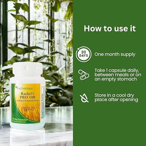 Miniatura 5 de Probiótico Rachel's Pro 100: 100 mil millones de probióticos