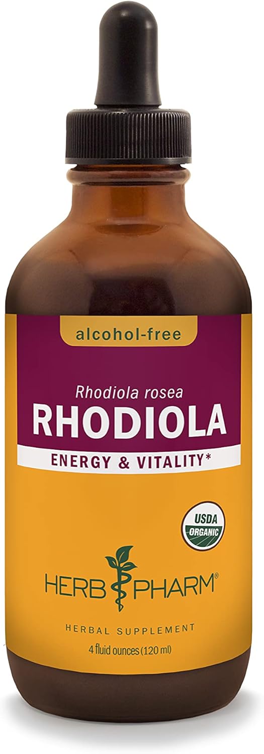 Herb Pharm Certified Organic Rhodiola Root Extract for