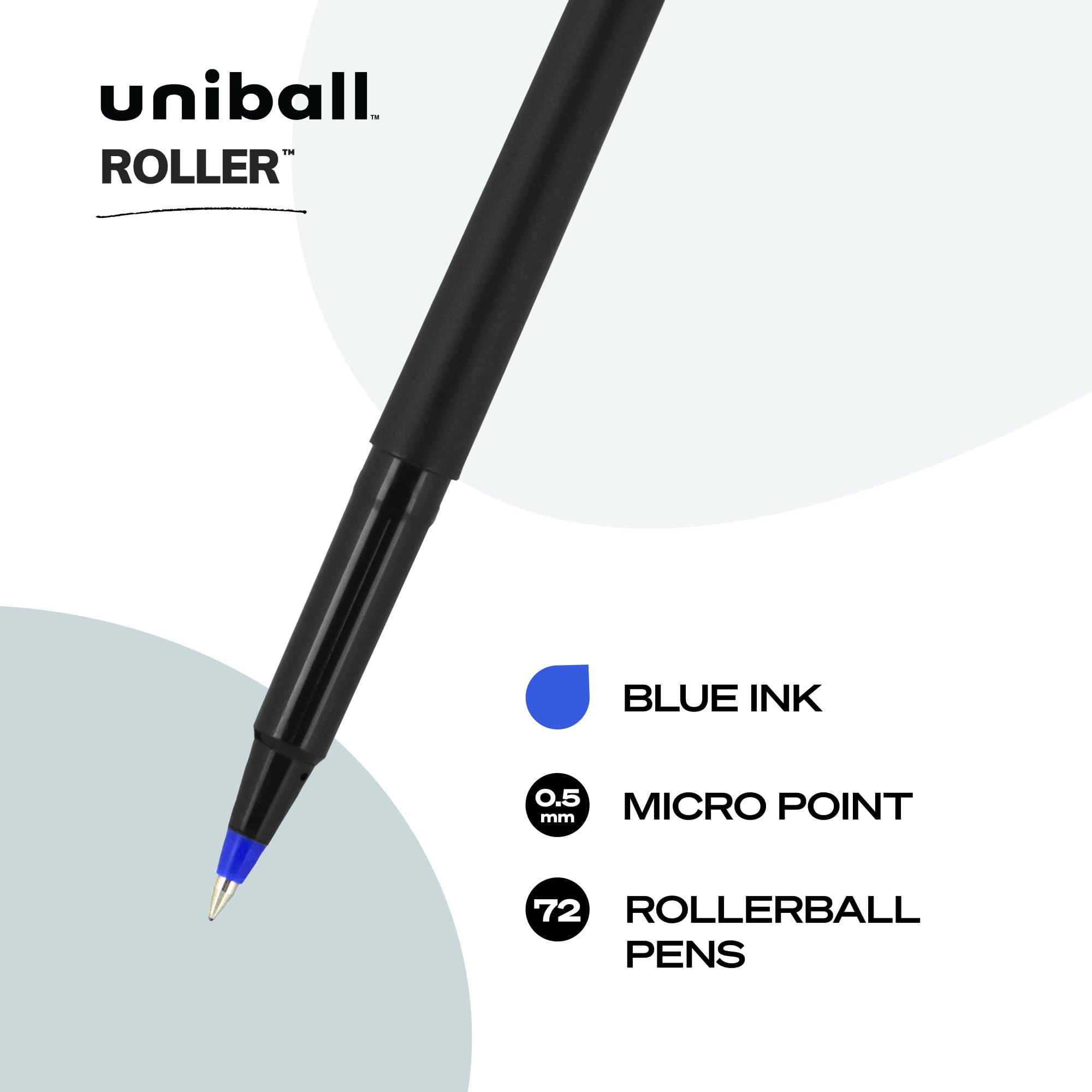 Rollerpen | de Rolf groep | grijsblauw/donkerblauw