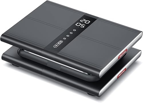 Placa de vibración, plataforma de fitness, máquina de ejercicios para el hogar y el gimnasio, equipo de entrenamiento corporal para pérdida de peso,