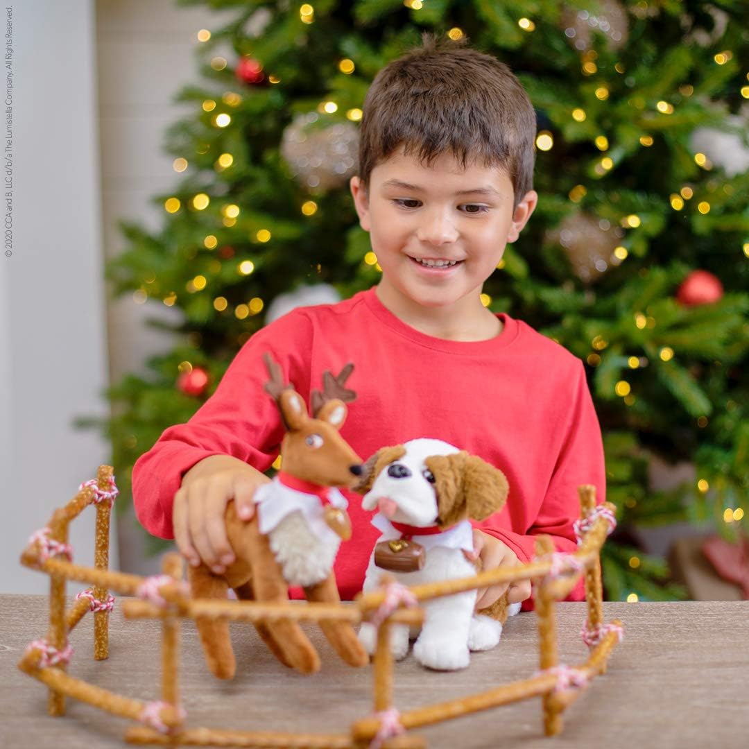 Elf Pets A Reindeer Tradition