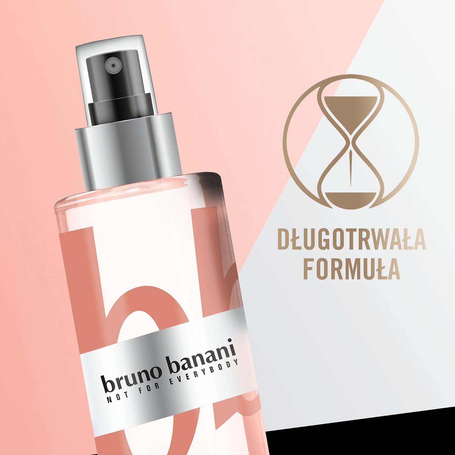 bruno banani Magnetic Woman - Body Splash - Amber Gourmand perfumy damskie - 1 opakowanie (1x 250 ml)