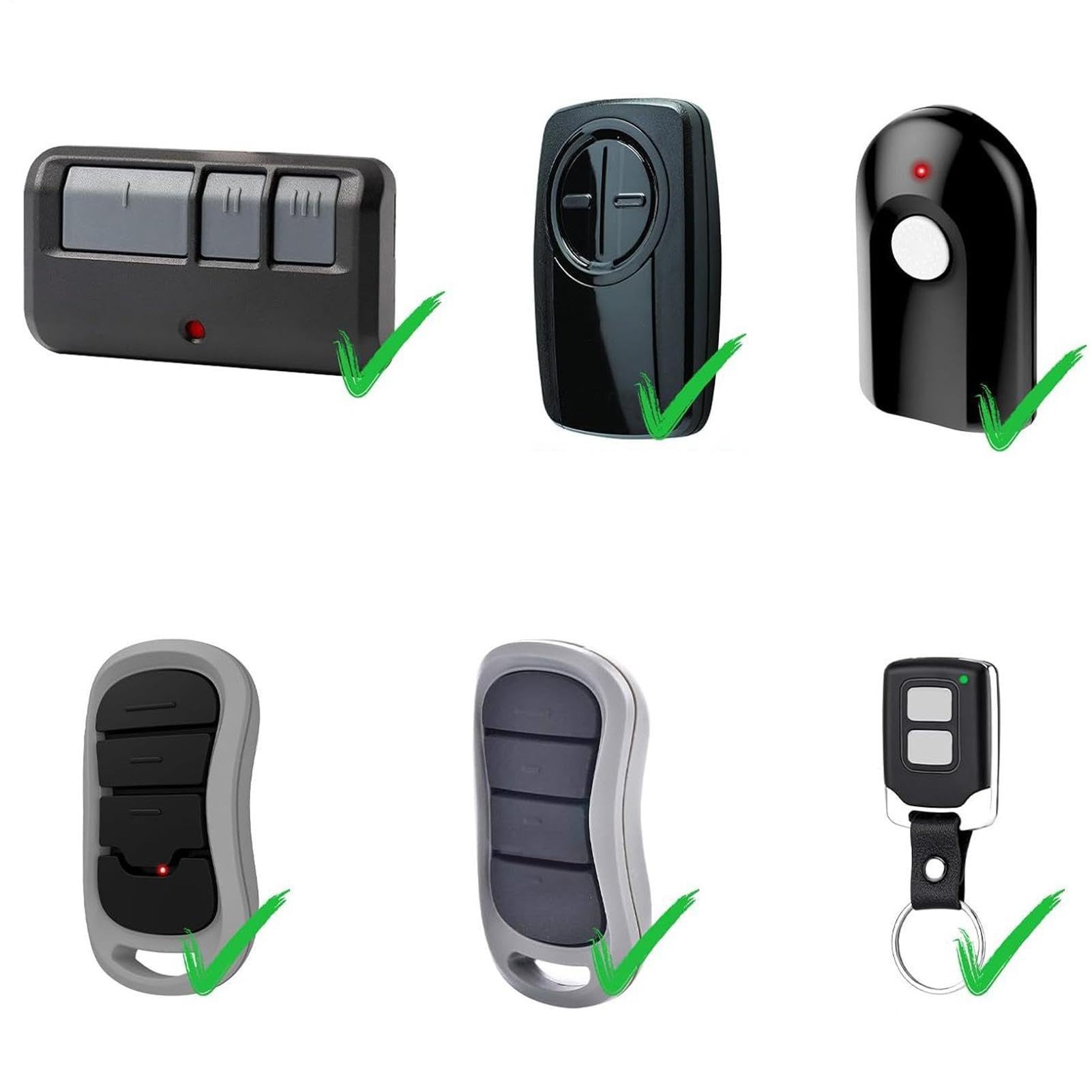 Funda para mando a distancia de garaje | Soporte antiperdido Universal Portátil Ligero - Carcasa Abrepuerta Garaje Para Exterior Coche Casa Portal Trabajo Aparcamiento
