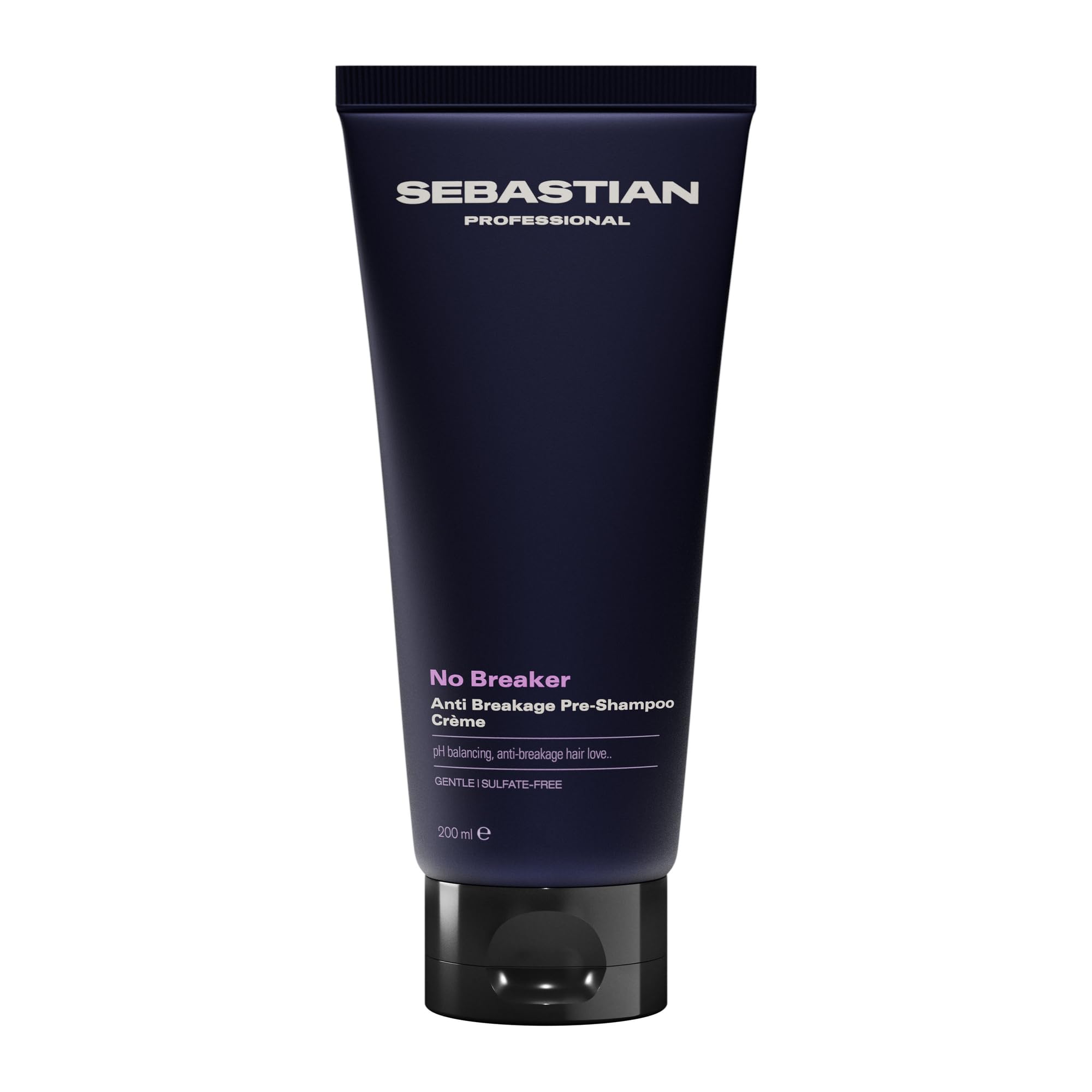 Sebastian Professional NO BREAKER Anti Breakage Pre-Shampoo Crème – Professionelle Haarpflege gegen Haarbruch, stärkt & schützt das Haar, sorgt für glattes, weiches Finish, sulfatfrei - 200 ml