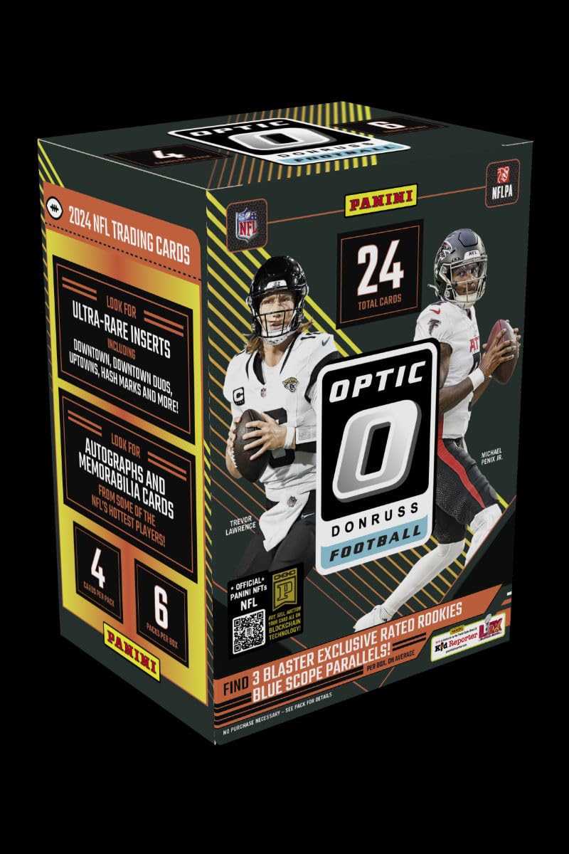 Amazon.com: 2024 Panini Donruss Optic Football box (6 pk HOBBY