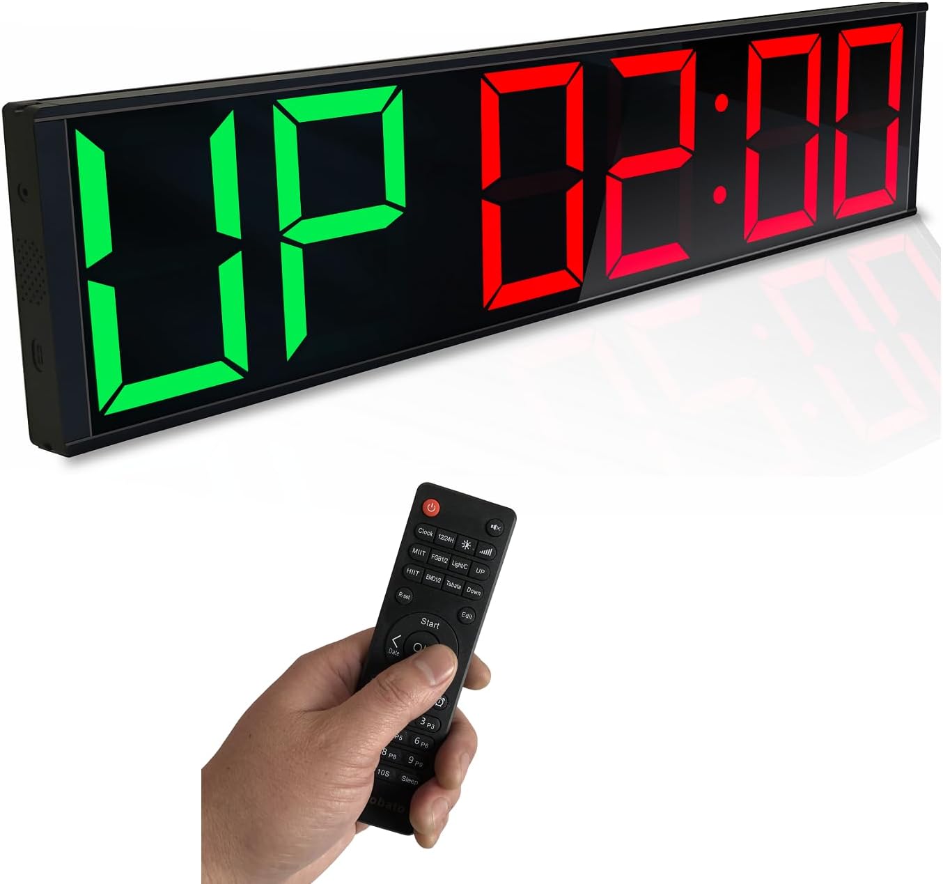 Amazon.com: Boyiit 26'' Extra Large Home GYM Timer Clock, Programable ...