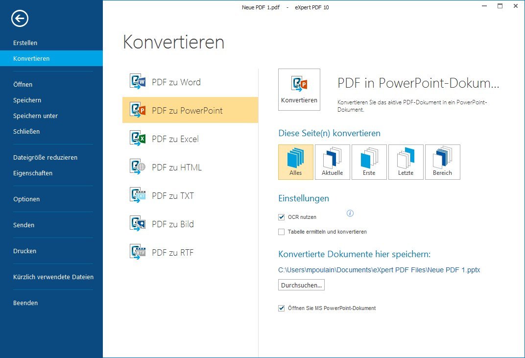 PDF Experte 10 Professional - Der komfortable und schnelle Weg zum Erstellen und Konvertieren von PDF-Dateien - Windows 10, 8, 7, Vista, XP [Download]