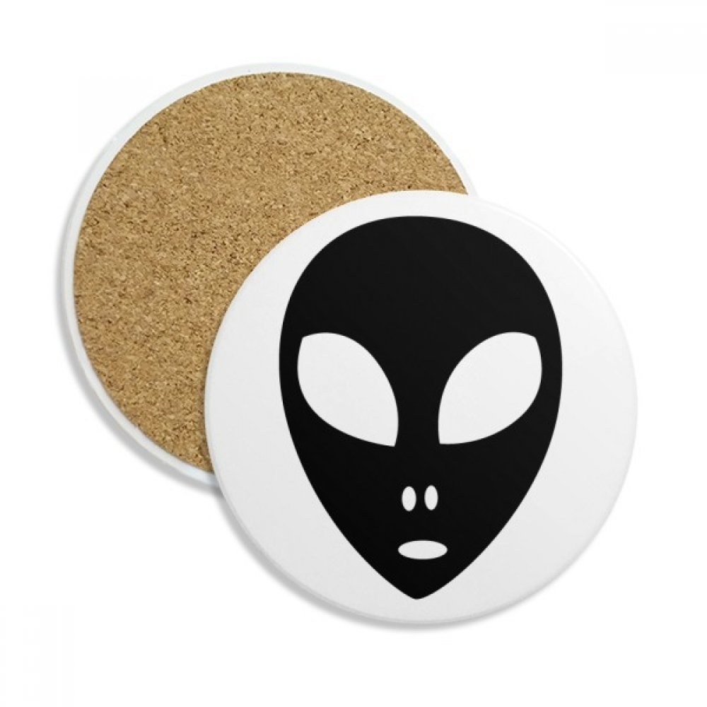 Coaster en céramique alien dessous de verre absorbant porte tasse pierre multicolore