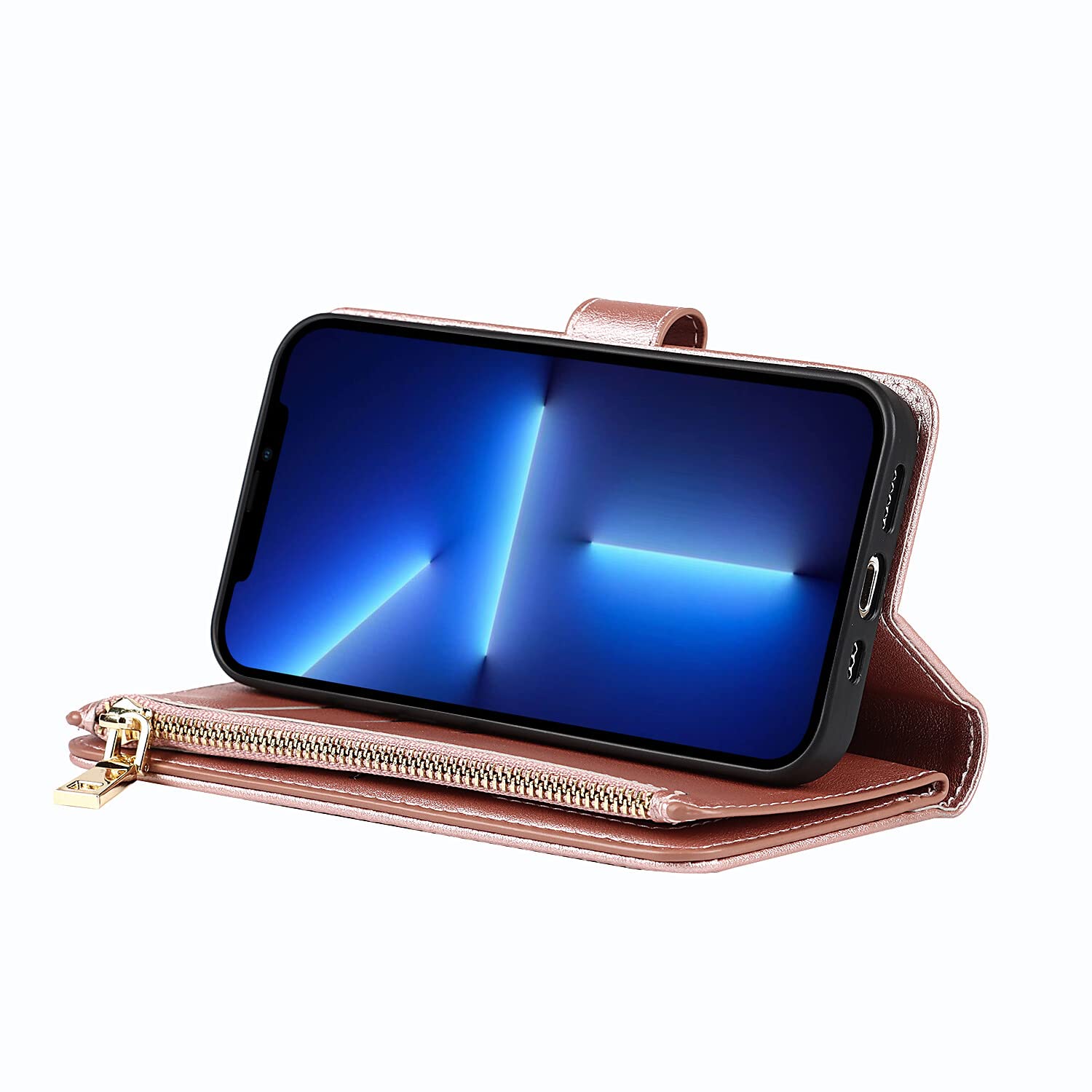 Cavor IPhone 13 Pro Max Wallet Case With Card Holder, Compatible With