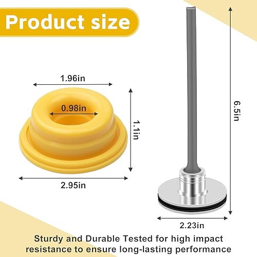 Miniatura 2 de 877-323 878-303 Controlador de pistón + parachoques para Hitachi NR83A, NR83A2, NR83A2(S) DB83-01 clavadora de marco 885-915 883-511 (paquete de 6)