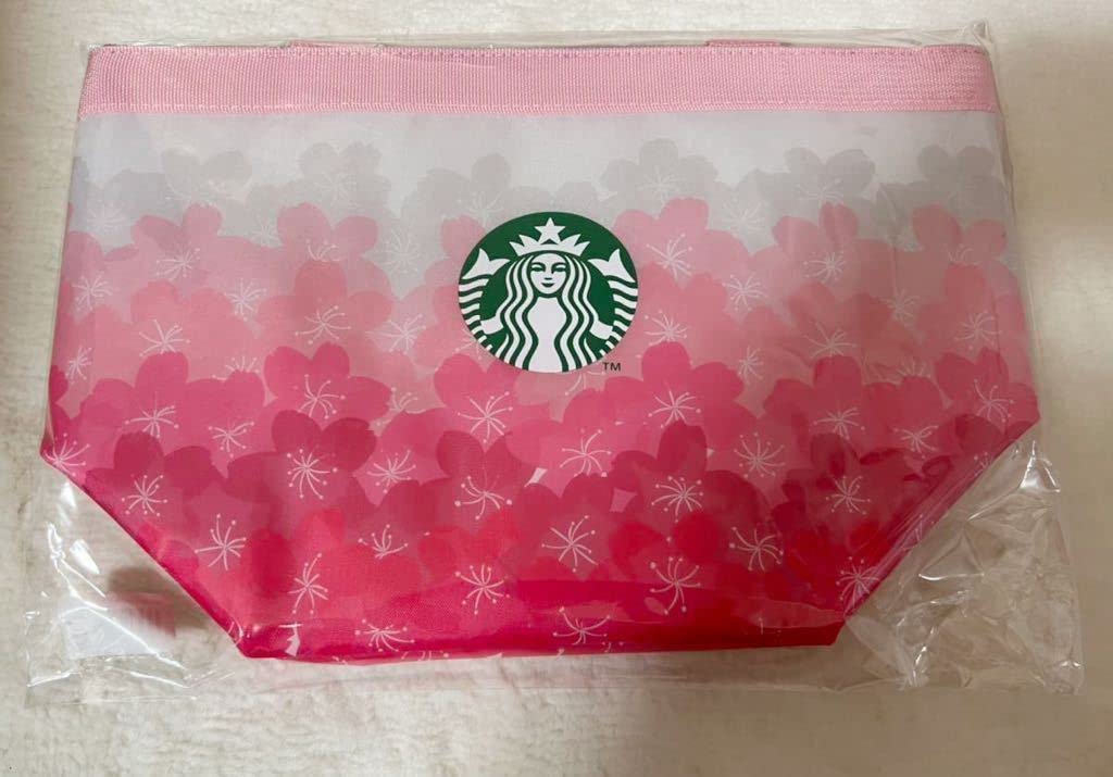 Amazon.co.jp: スターバックス SAKURA 2022 保冷トートバックスタバ 