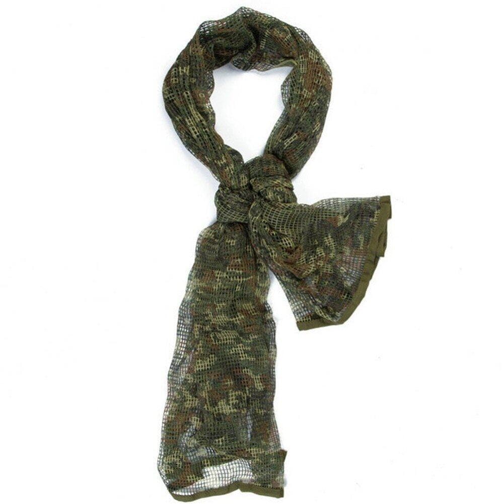 Sniper Veil Camo Mesh Net Scarf Gun Wrap Tactical Scarf for Hunting Shooting Wild Photography Military Outdoor Activities
