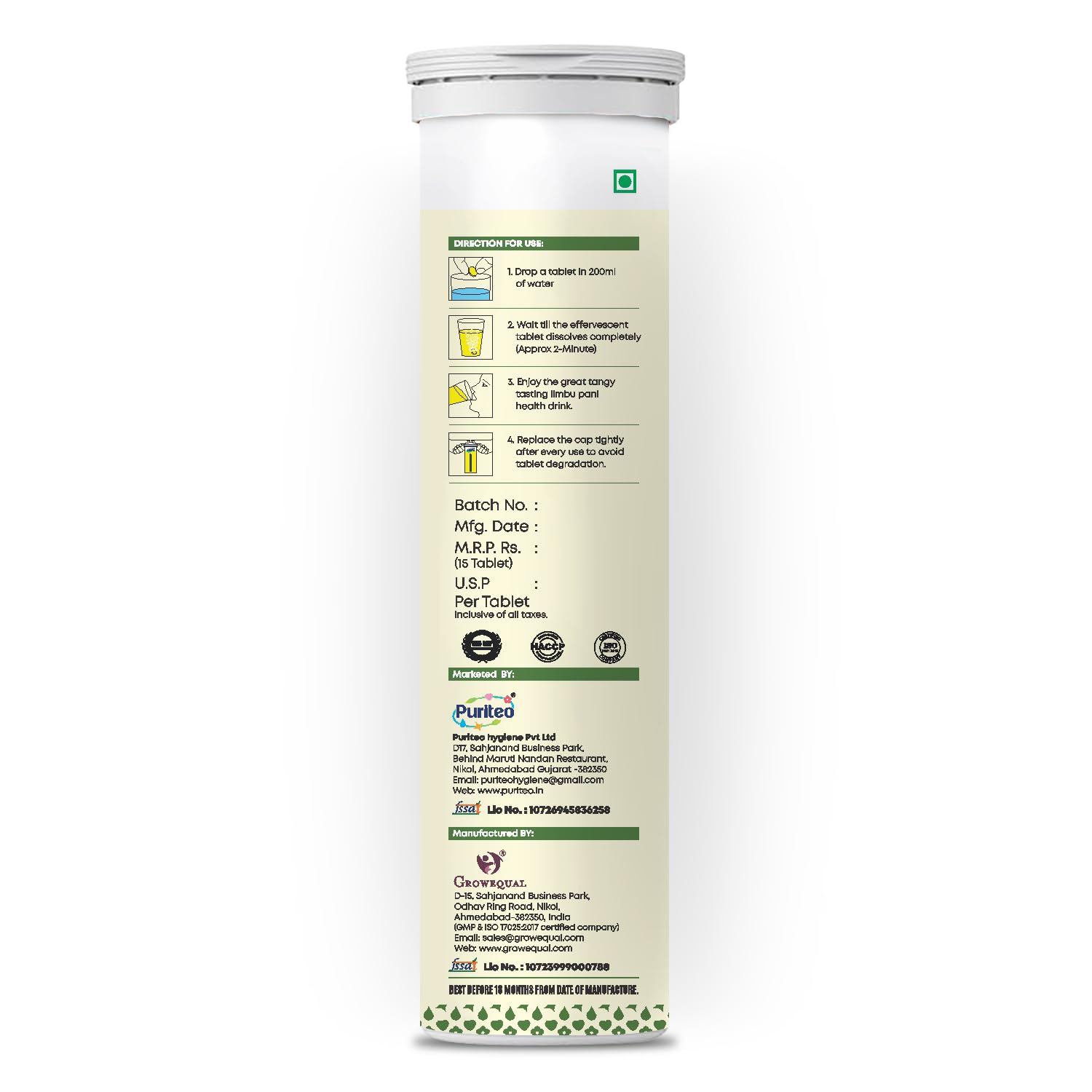 Puriteo Digestive Enzymes Tablets | Pack Of 2 (15 Tablets Each) 4