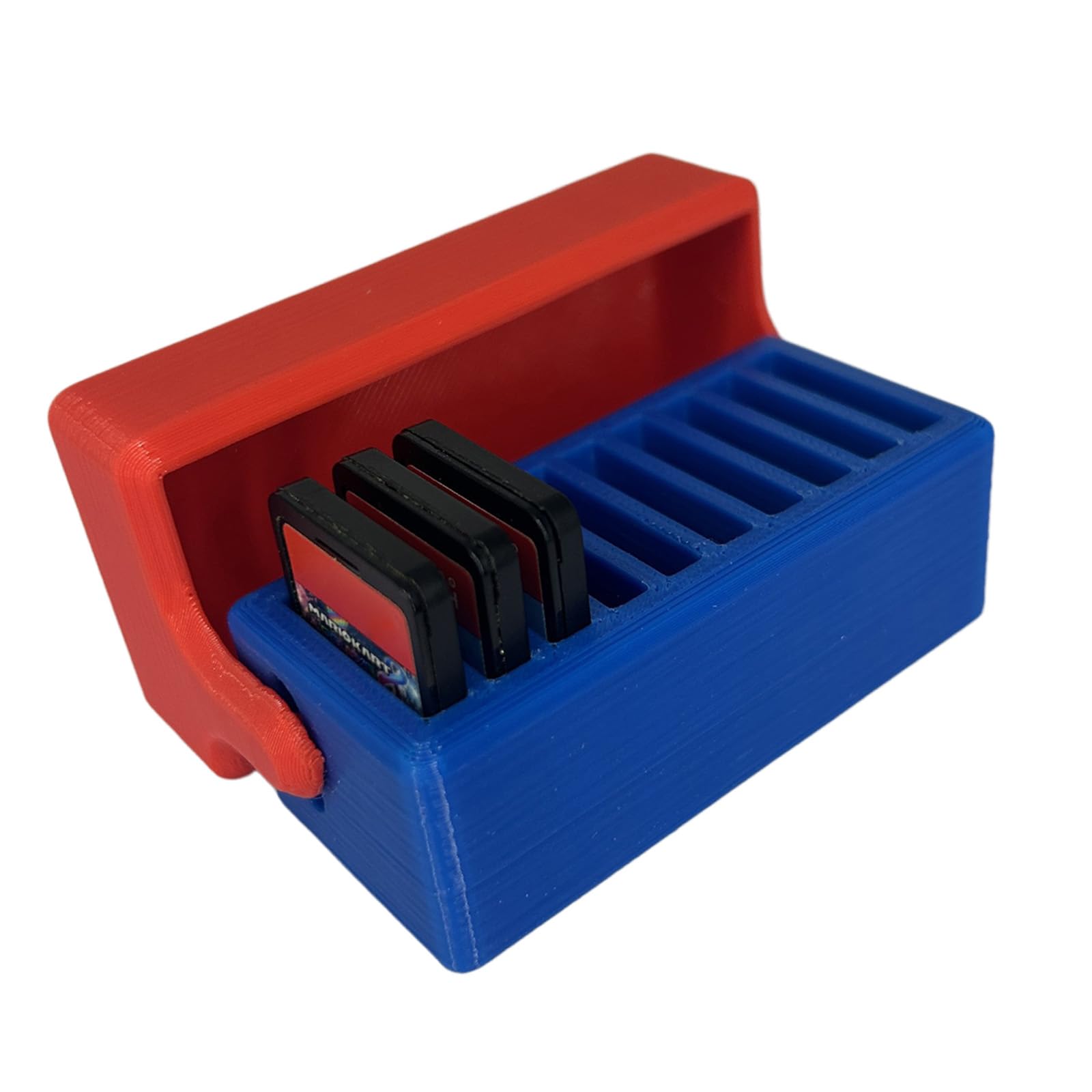 Bbajszx Large Capacity 22 Game Cartridge Holder Storage Space Saving Design Change Game Storage Rack Gaming Shelf for Cards
