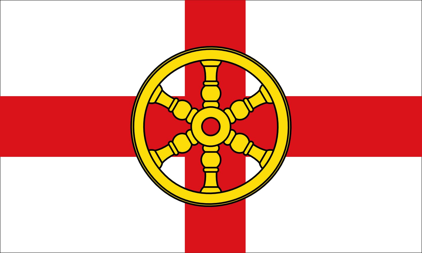 Grand drapeau Lahnstein aux finitions haut de gamme et couleurs intenses