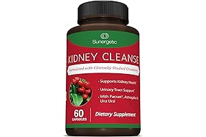 Premium Kidney Support Supplement: Cleanse and Support with Cranberry Extract