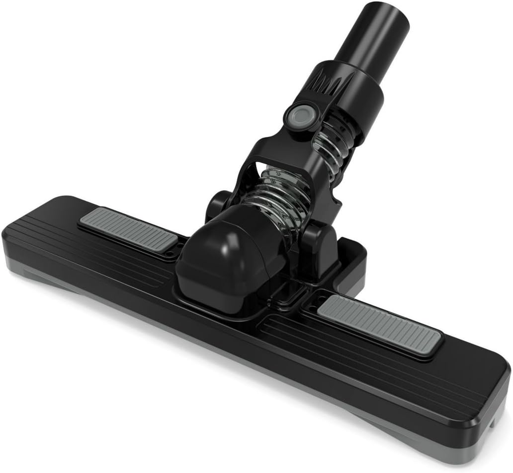 Vacuum Cleaner Brush, SOWTECH Cordless Handheld Vacuum Cleaner 2 in 1 Floor/Carpet Brush Accessories Replacement Parts [Bristle and Anti-Static Strip] - Black (2 in 1 Brush)