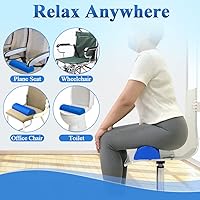 Vista 4 de AOSSA BBL - Almohada elevadora de asiento de inodoro, elevador de asiento de inodoro brasileño, cojín elevador de asiento de inodoro para sentarse