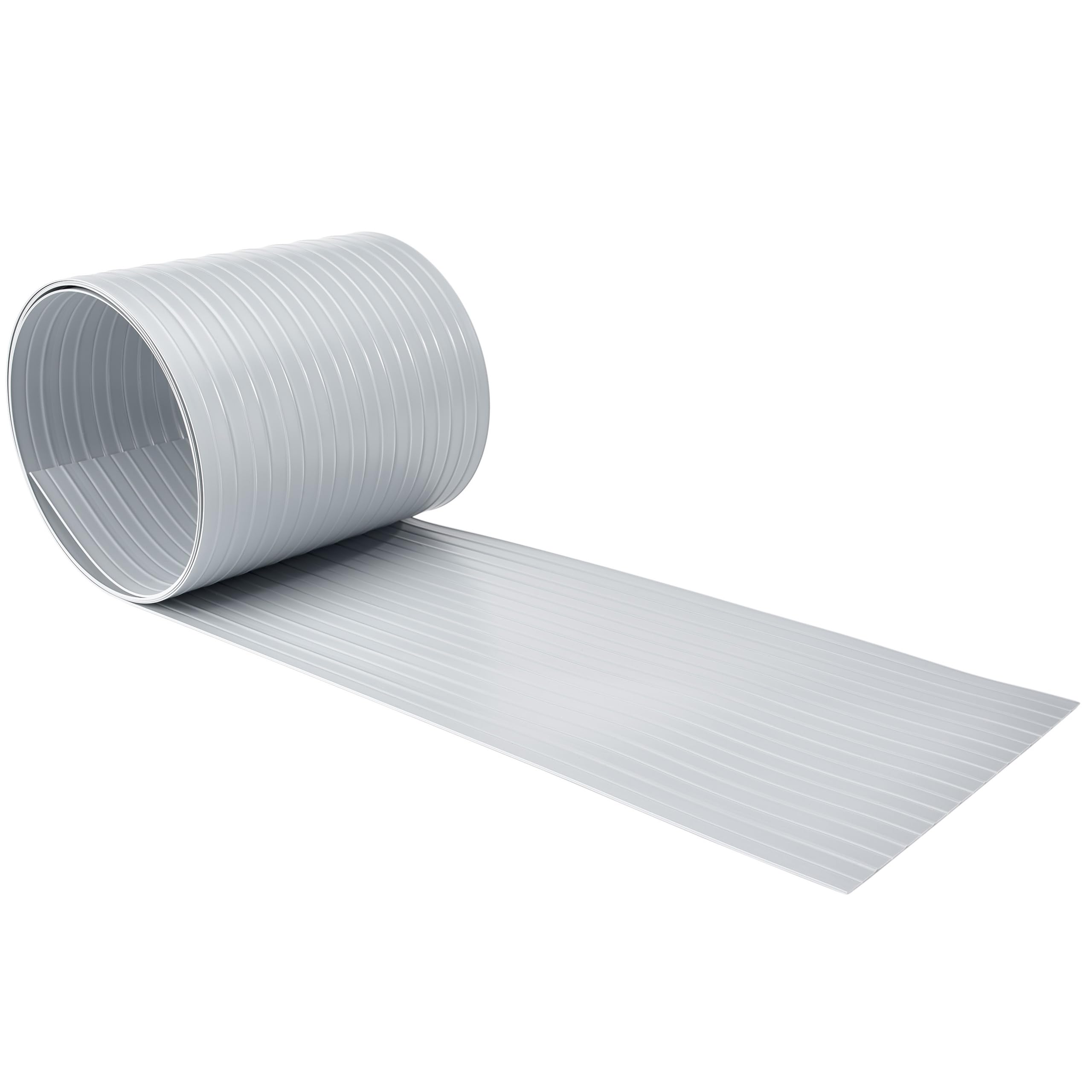 50 Clip Privacy Per Recinzioni Doppia Asta | Grigio PVC 19cm | Fissaggio Sicuro Per Giardino