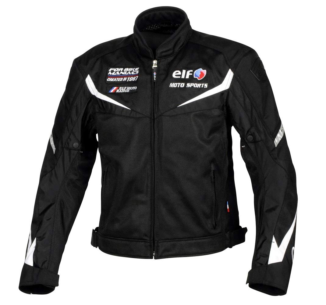 【美品】elf メッシュ　バイクジャケット EL-9227　メンズL Amazon | [エルフ] バイク用ジャケット ベローチェメッシュジャケット