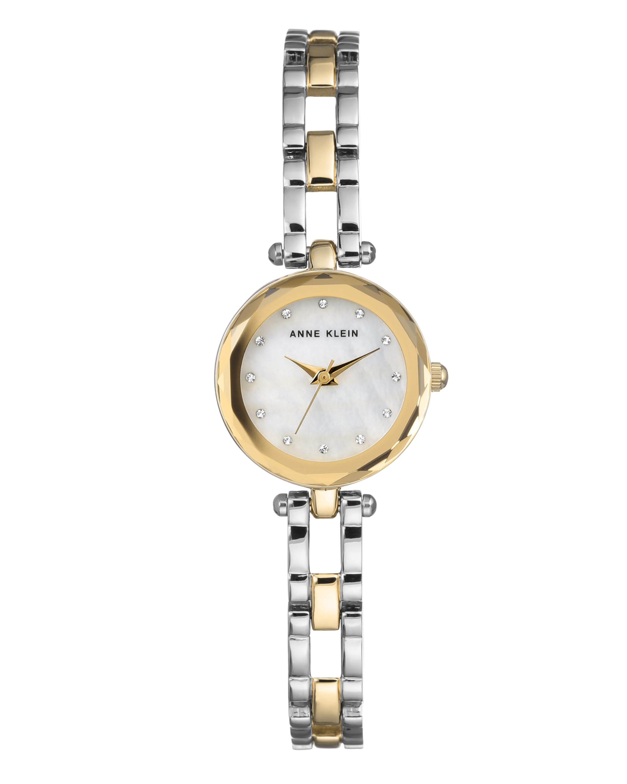 Women's Premium Crystal Accented Open Bracelet Watch