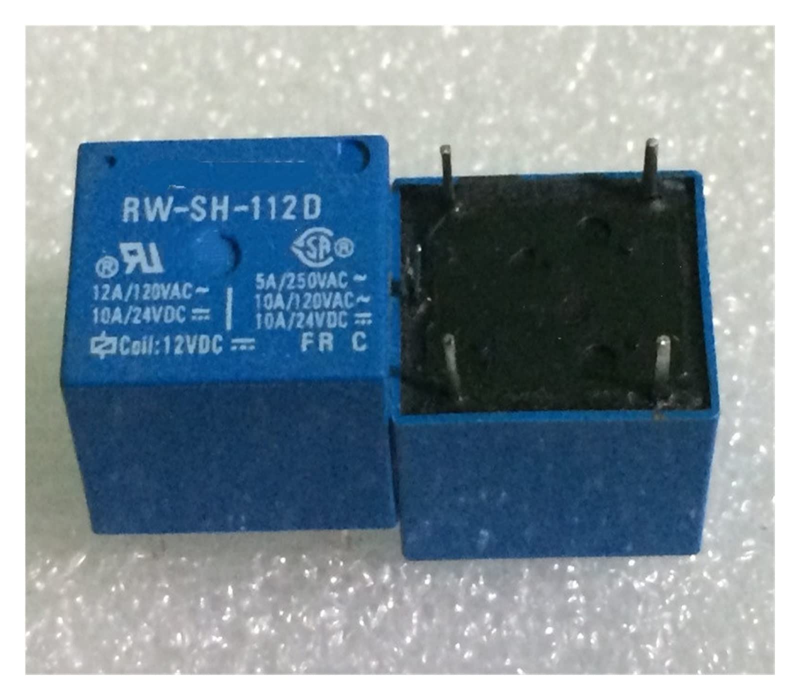 Relais de puissance RW-SH-124D 24V 10A composant de commutation électromécanique - 2
