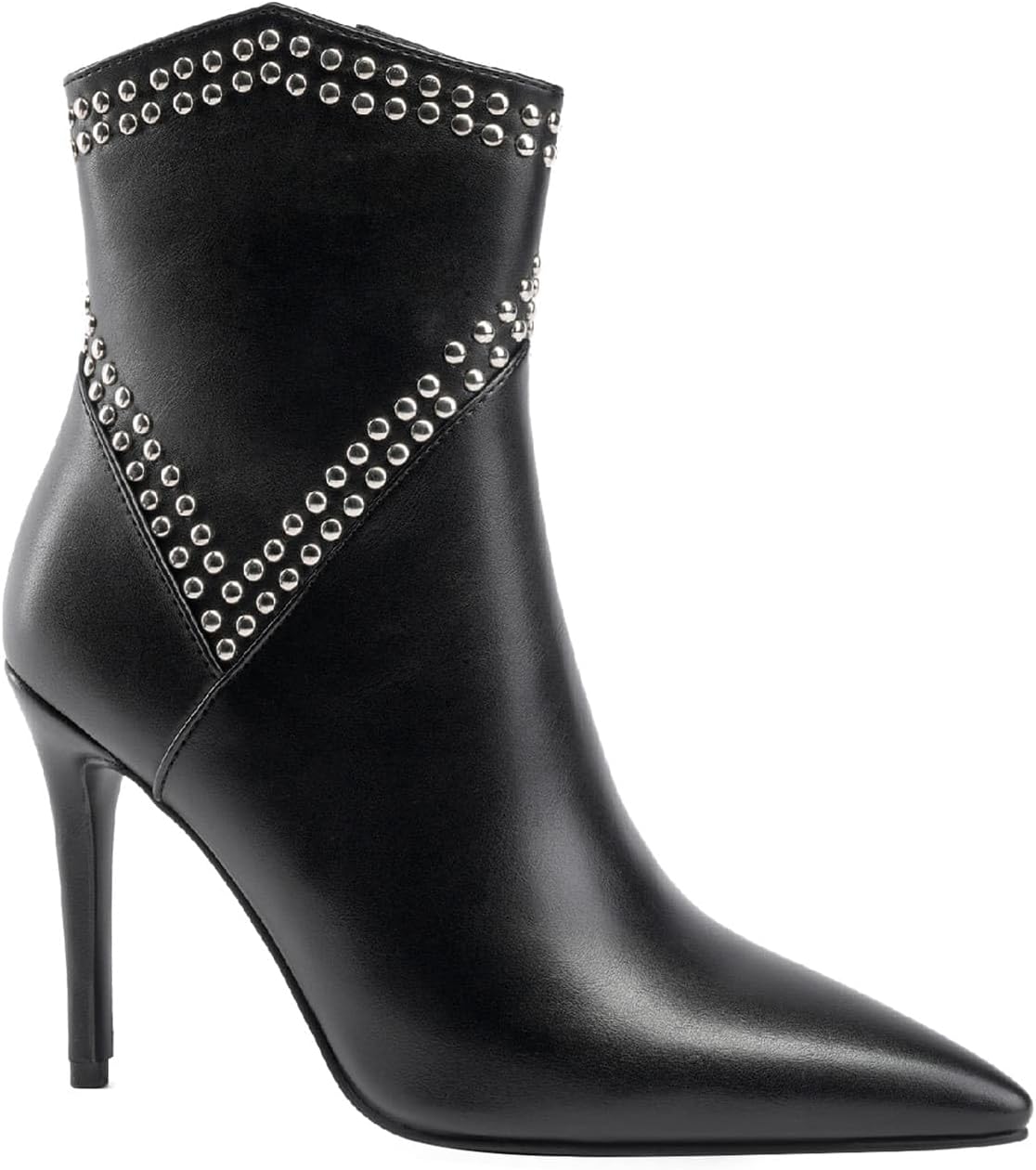 Ankle Boots for Women Sexy Stiletto High Heel Pointed Toe Boots Zipper Booties Fall Shoes