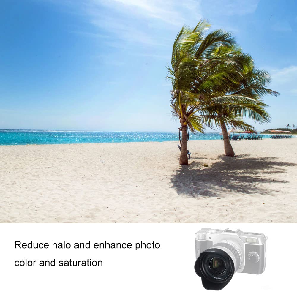 PH-SBA 40,5 Mm Gegenlichtblende Für Pentax 5-15 Mm Objektiv – Verbessert Kontrast & Schützt Linse