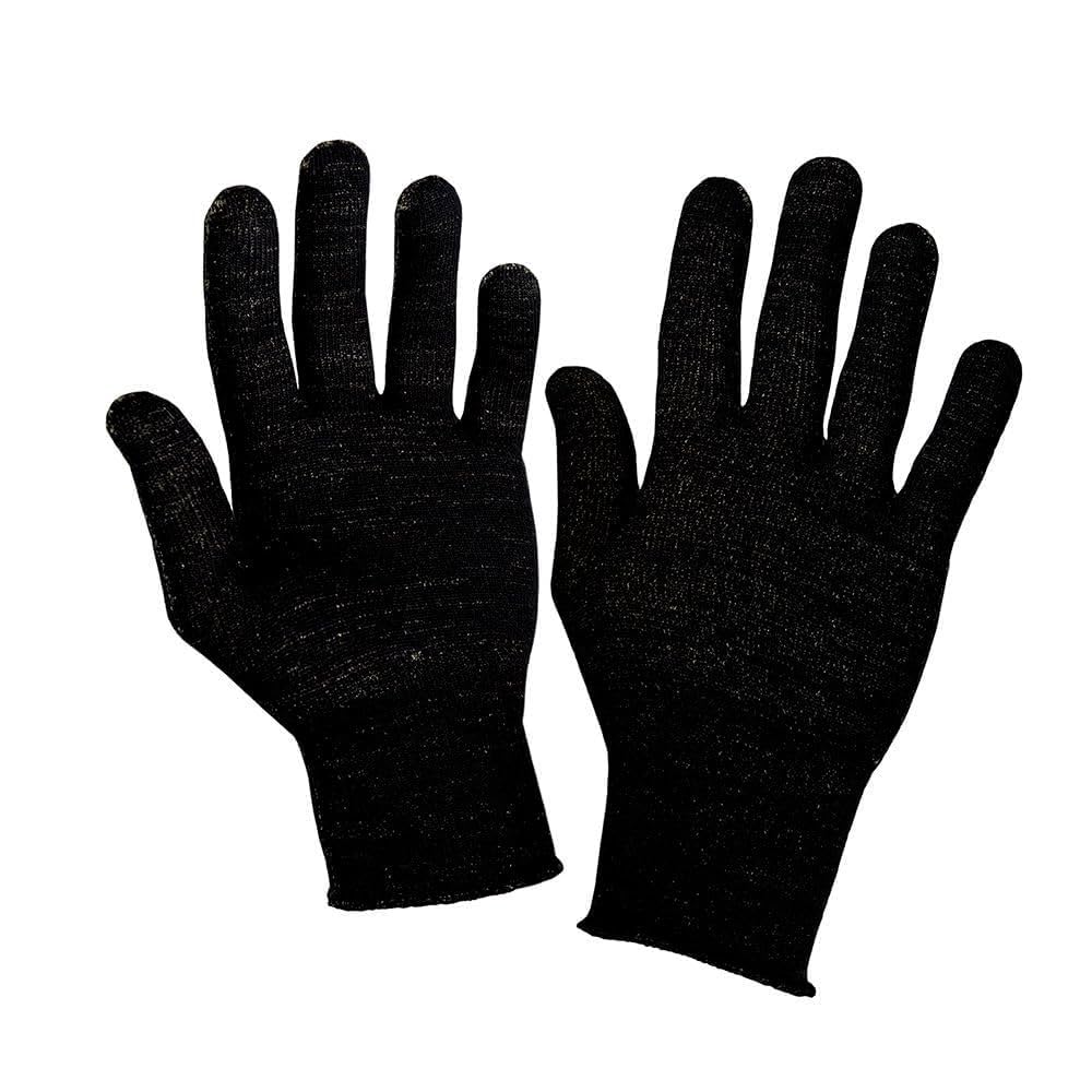 Raynaud's Disease - Guanti in argento al 12% con dita per bambini, diabete, neuropatia, sottili, termici