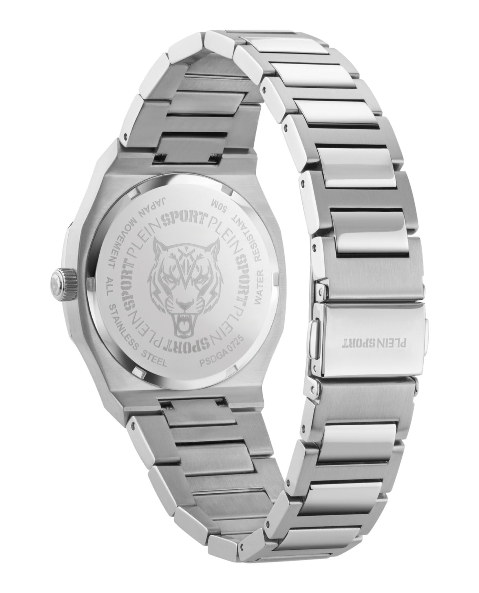 Plein Sport damski zegarek analogowy kwarcowy METRONAUT 36 mm PSDGA0725 stal szlachetna