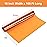 Morepack Orange Cellophane Wrap Roll, Translucent Orange Cellophane Wrapping Paper, 16 Inch Width x 100 Ft Long Colored Cellophane Rolls for Gift Baskets, DIY Arts Crafts Decoration and More